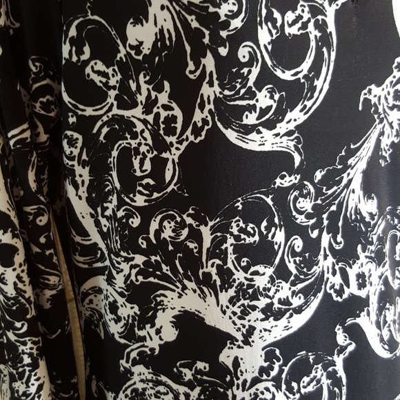 Forever black and white dress size L - Picture 5 of 6